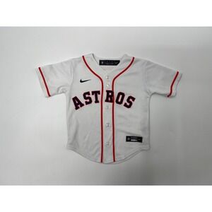 Nike Houston Astros Baseball Jersey Toddler 2T White Orange Blue